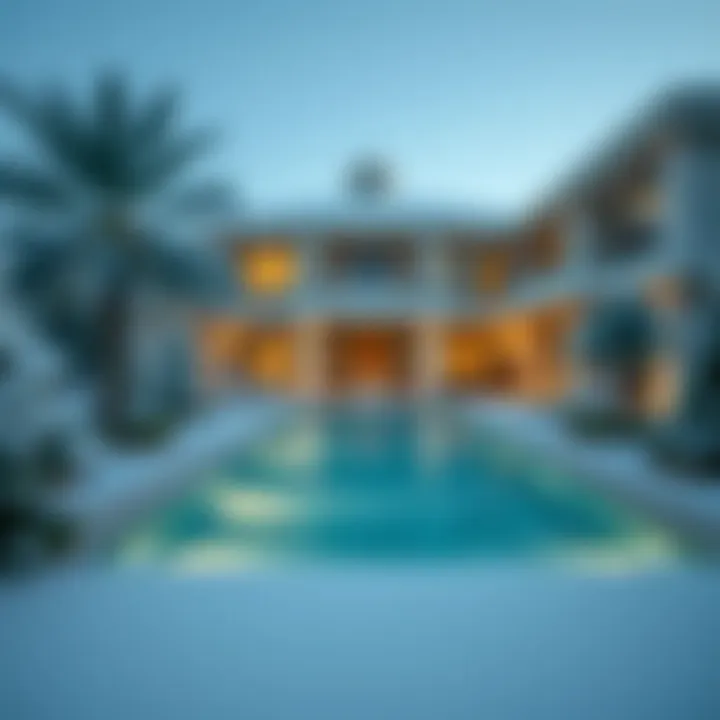 Luxury Villa in Dubai's Winter Luxurious winter villa with pool