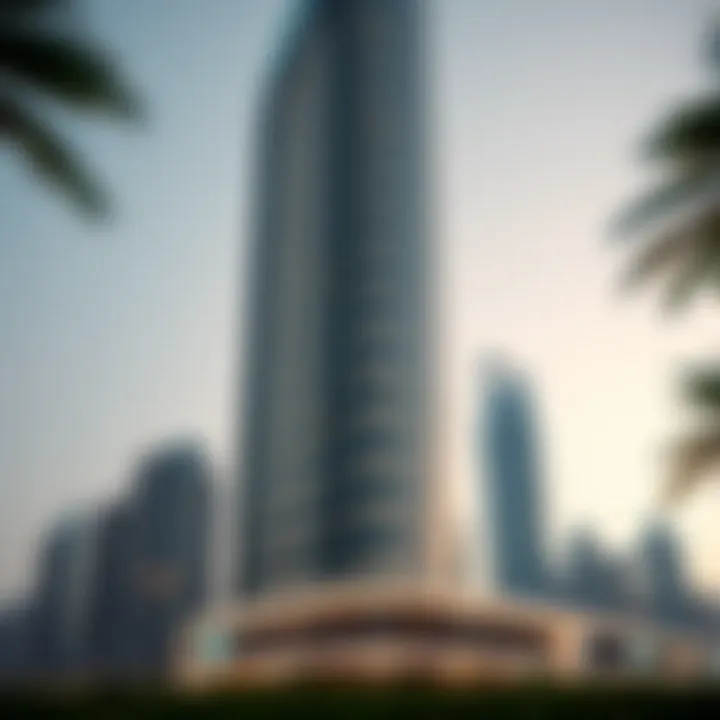 XL Tower Architectural Marvel Stunning exterior view of the XL Tower