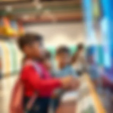 Educational Adventures for Kids in Dubai Children engaging with educational exhibits at a museum in Dubai