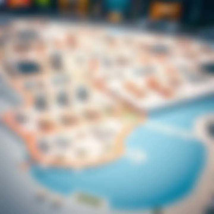 Forecast of Dubai's Real Estate Landscape Map showcasing future developments in Dubai's real estate landscape