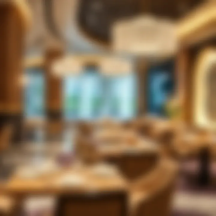 Dining Experience at Galleria Mall Al Barsha Elegant dining area in Galleria Mall Al Barsha