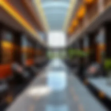 Amenities available at HDS Business Center Cluster M emphasizing luxury and convenience