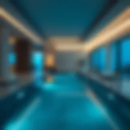 Luxury in-room swimming pool design