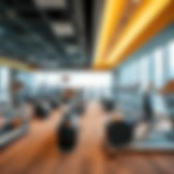 Modern Fitness Facilities at Jumeirah Living State-of-the-art fitness center equipped with modern exercise machines