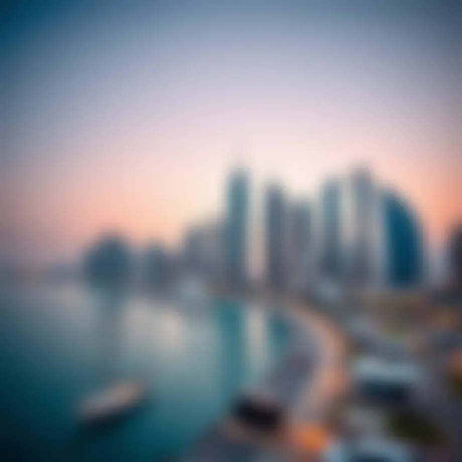 Stunning skyline of Dubai showcasing luxury real estate