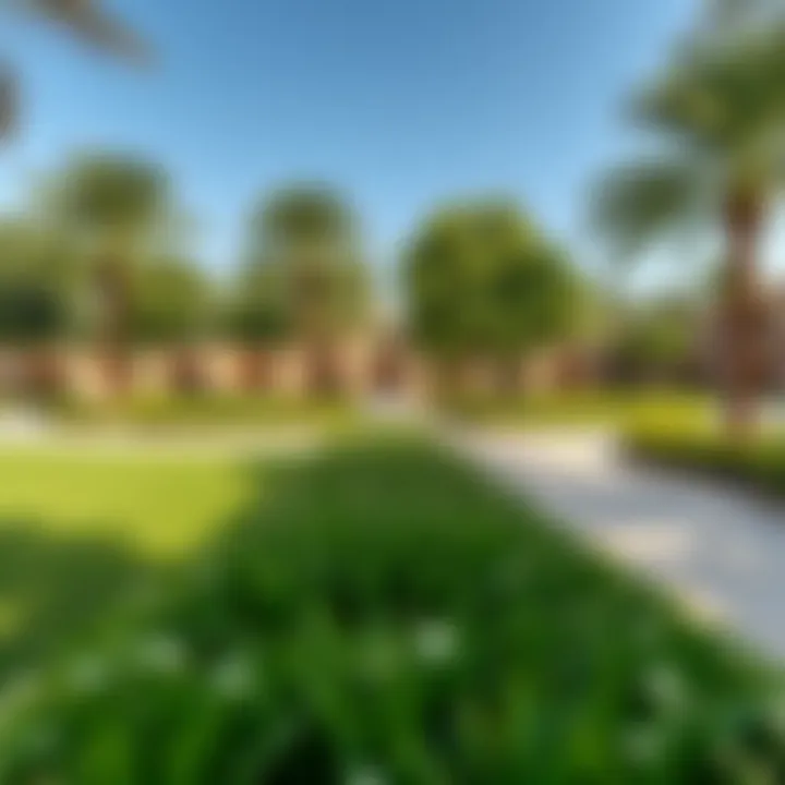 Lush Green Spaces in Maimoon Gardens Lush greenery and landscaped parks within Maimoon Gardens
