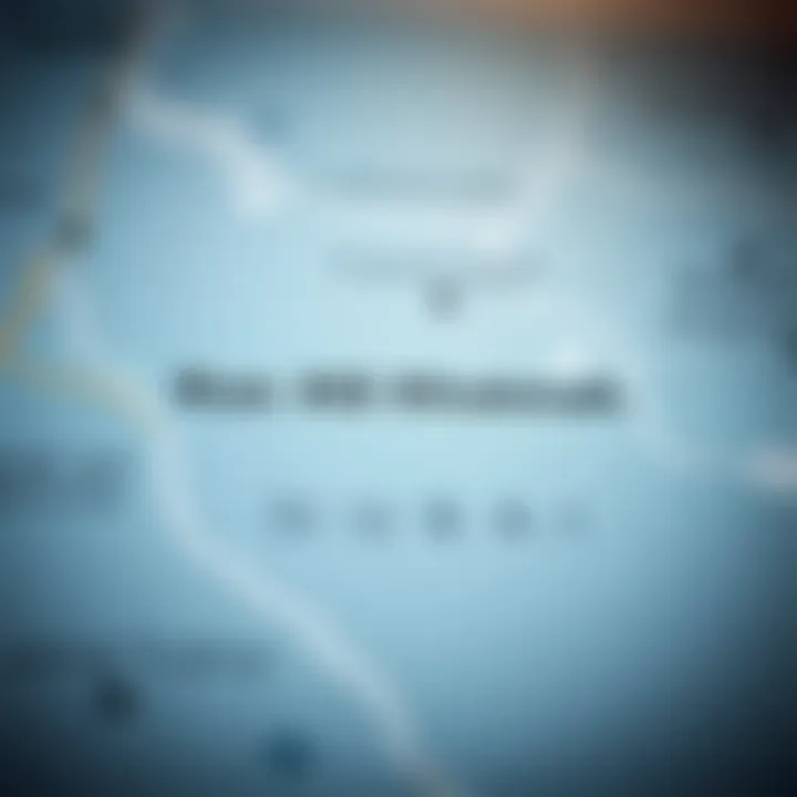 Distance Map Between Ras Al Khaimah and Dubai A map highlighting the distance between Ras Al Khaimah and Dubai