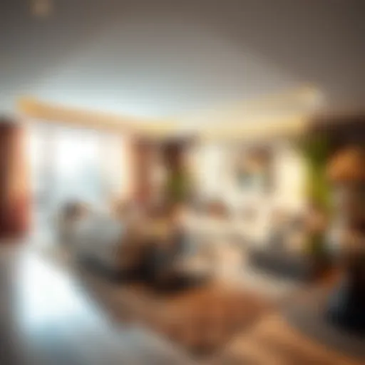 Luxurious Living Space Luxurious living space in Marriott Executive Apartments Dubai