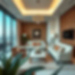 Luxurious living spaces in Mashreq Elite developments