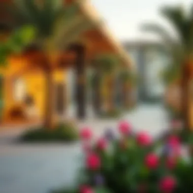 Community Spaces in Meraas Central Park Vibrant community spaces within Meraas Central Park promoting urban living