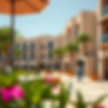 Community Spaces at Mina Rashed Vibrant community spaces and amenities at Mina Rashed