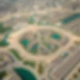 Nad Al Sheba 1 Aerial Overview Aerial view showcasing the layout and development of Nad Al Sheba 1
