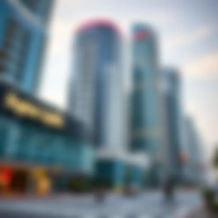 Dynamic Business Atmosphere in Business Bay Vibrant business environment in Business Bay