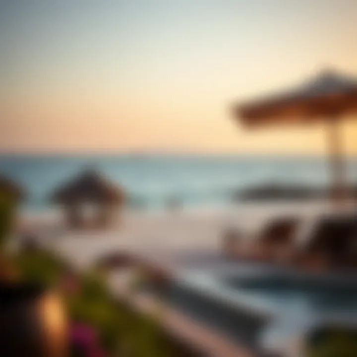 Exploring Beautiful Destinations Without Visa Hassles A serene beach destination representing relaxation and travel