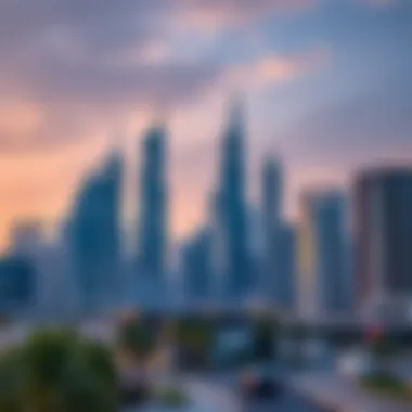 Future Trends in Dubai's Real Estate Market Future skyline of Dubai representing trends in property acquisition