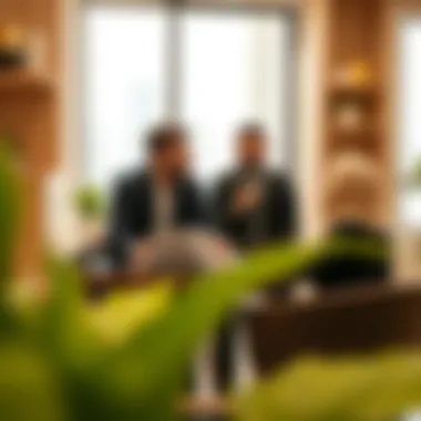 Expert Consultation for Informed Decisions Consultation between a buyer and a real estate agent