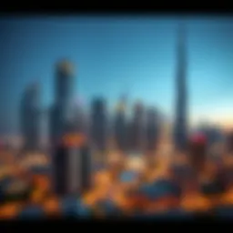 Stunning skyline of Dubai showcasing luxurious properties