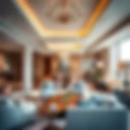 Luxurious living space in Phoenix Plaza Hotel Apartments