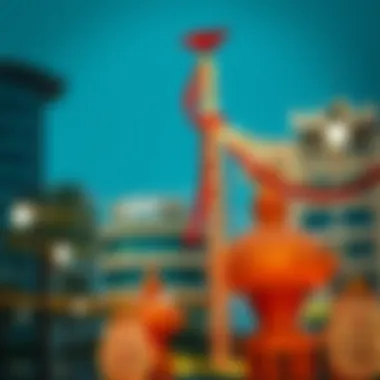 National Day Decorations in Dubai Traditional decorations for National Day in Dubai