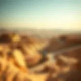 A breathtaking view of Qattara Al Ain's natural landscape showcasing its unique topography.