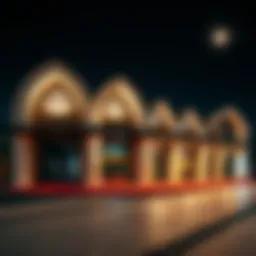 Rashidiya Metro Station exterior view