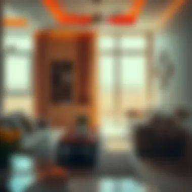 Sample Apartment Interior in Al Warqa Interior of a typical apartment in Al Warqa