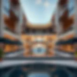 Architectural Marvel of Reve Azizi Stunning architectural view of Reve Azizi showcasing modern design