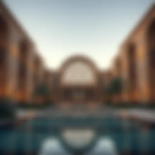 Roda Amwaj: Architectural Marvel Architectural marvel of Roda Amwaj showcasing intricate design