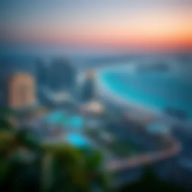 Scenic Views Around Roda Amwaj Scenic views surrounding Roda Amwaj highlighting its prime location