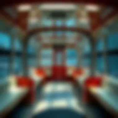 Interior Layout of RTA Water Bus Interior layout of the RTA Water Bus