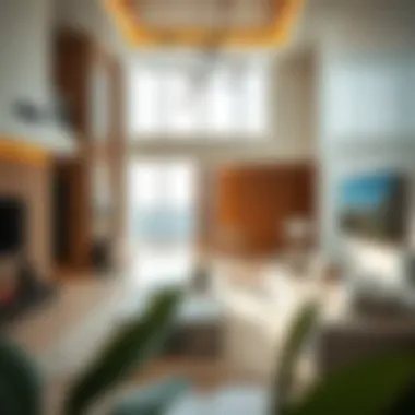 Modern Living Spaces in Sheikh Hamdan Building 1 Interior amenities of Sheikh Hamdan Building 1 highlighting modern living spaces