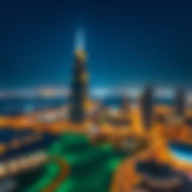 Strategic Location of Sheikh Hamdan Building 1 Location map of Sheikh Hamdan Building 1 emphasizing its strategic advantages