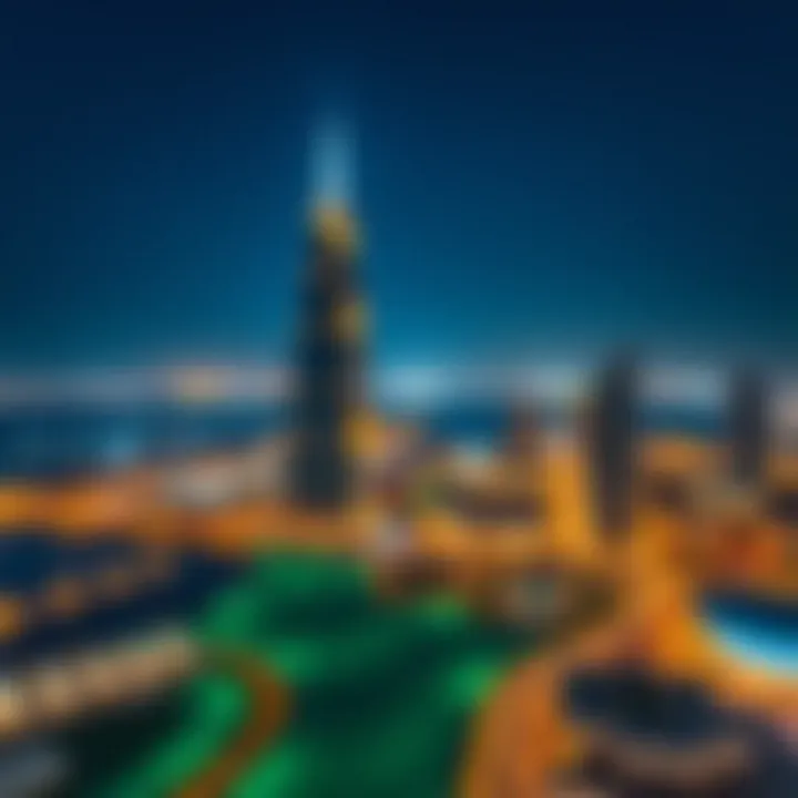 Strategic Location of Sheikh Hamdan Building 1 Location map of Sheikh Hamdan Building 1 emphasizing its strategic advantages