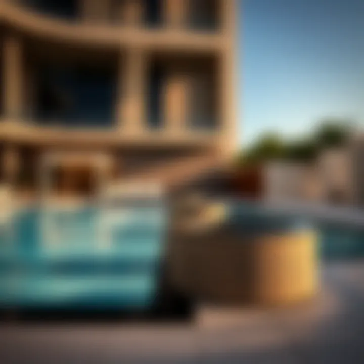 Exclusive Amenities: Pool and Spa at SLS Dubai Amenities at SLS Dubai including pool and spa