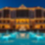 The Opulent Facade of SLS Dubai Hotel Luxury facade of SLS Dubai Hotel