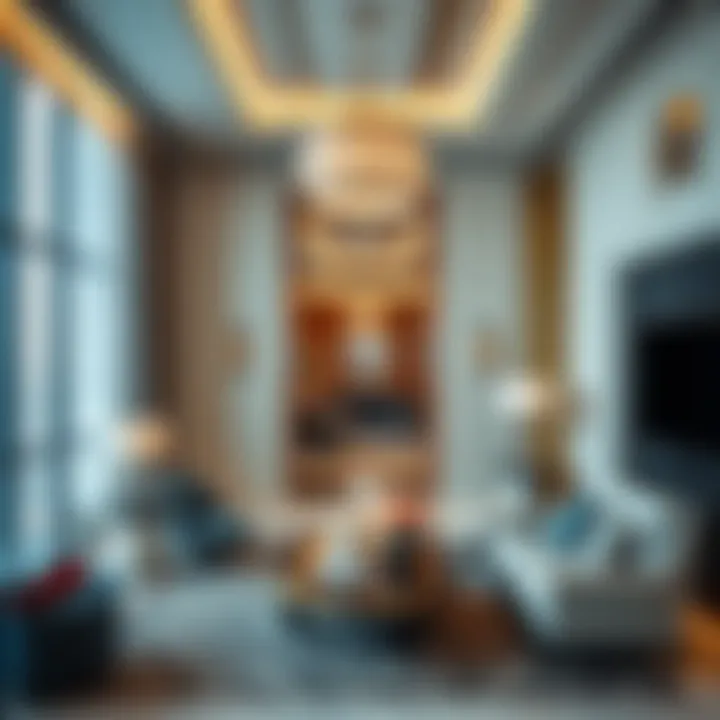 Interior Elegance of SLS Dubai Hotel & Residences Elegant interior of SLS Dubai Hotel & Residences