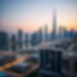 Luxurious Residential Skyline of Dubai Marina Luxurious residential skyline of Dubai Marina