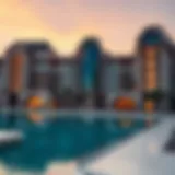 Architectural Marvel of Society Mamsha Stunning architectural view of Society Mamsha