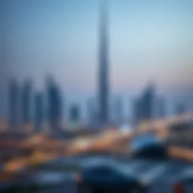 Innovative Real Estate Landscape Dubai skyline reflecting real estate innovation