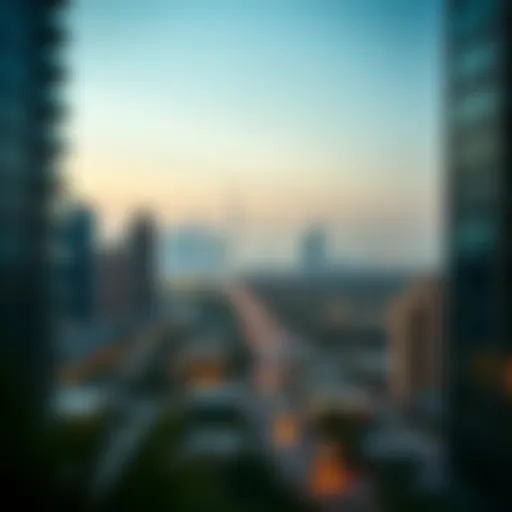 Oud Metha Skyline: A Captivating Perspective Stunning view of Oud Metha skyline