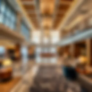 Luxury Amenities in Tamani Tower Luxurious amenities in Tamani Tower's lobby