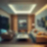Modern apartment interior in Dubai