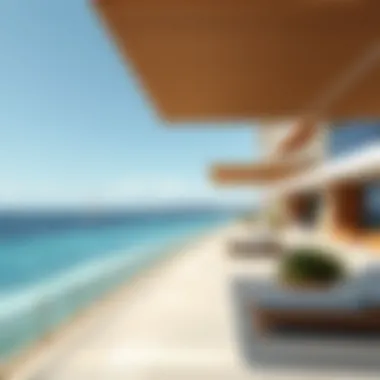 Exquisite Beachfront at Tiara Residences View of the beautiful beachfront surrounding Tiara Residences