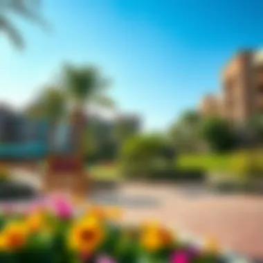 Scenic Parks in Tilal City Sharjah Beautiful landscaped parks and recreational areas within Tilal City