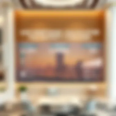 Exploring Financing Options in Dubai Interactive graphic showcasing financing options