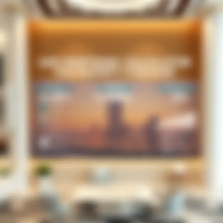 Exploring Financing Options in Dubai Interactive graphic showcasing financing options