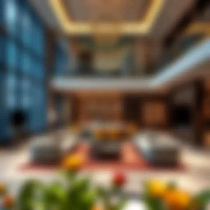 Interior view showcasing modern amenities at Ubora Tower 2