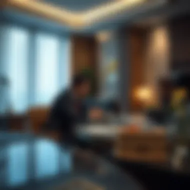 Dispute Resolution: Tenant and Landlord Relations A calm negotiation setting highlighting tenant-landlord discussions