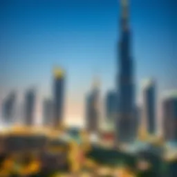 An overview of Dubai's skyline representing real estate dynamics