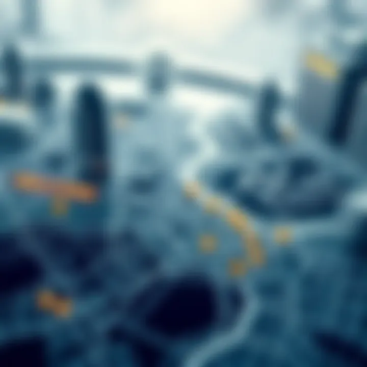 Map of various free zones in Dubai indicating key locations